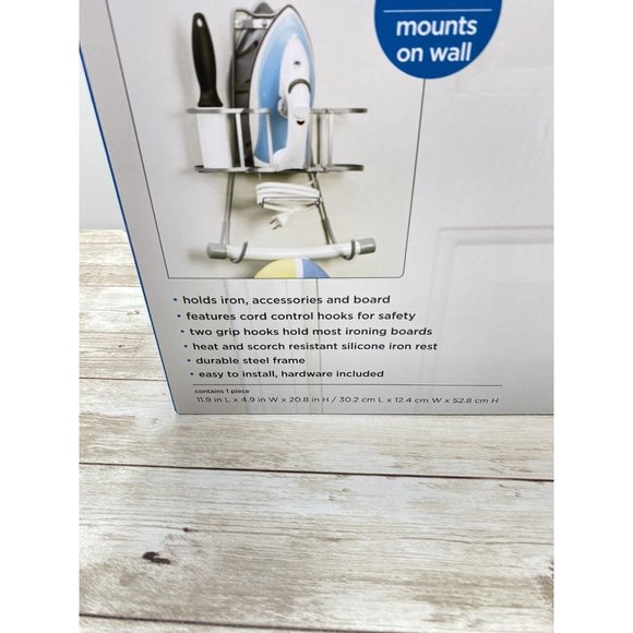 Iron Caddy and Iron Board Holder - Hangs - Heat resistant - Picture 5 of 9